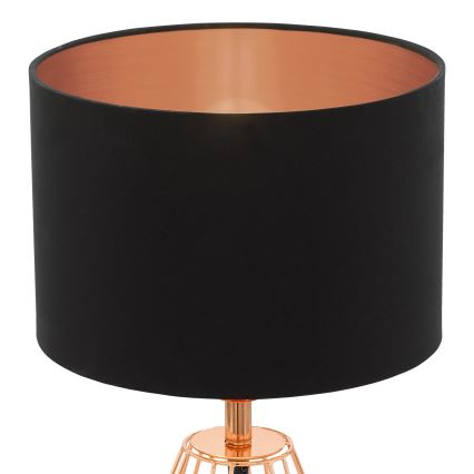 Eglo 95787- Bordslampa CARLTON 2 1xE14/60W/230V