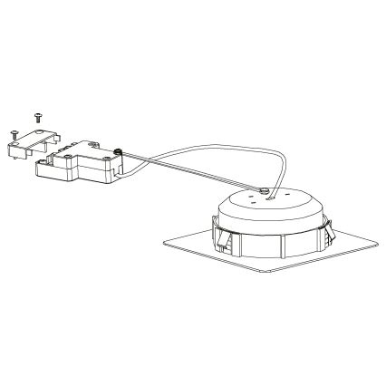 Eglo - SET 3x LED Hängande Takbelysning PINEDA 1xLED/4,9W/230V