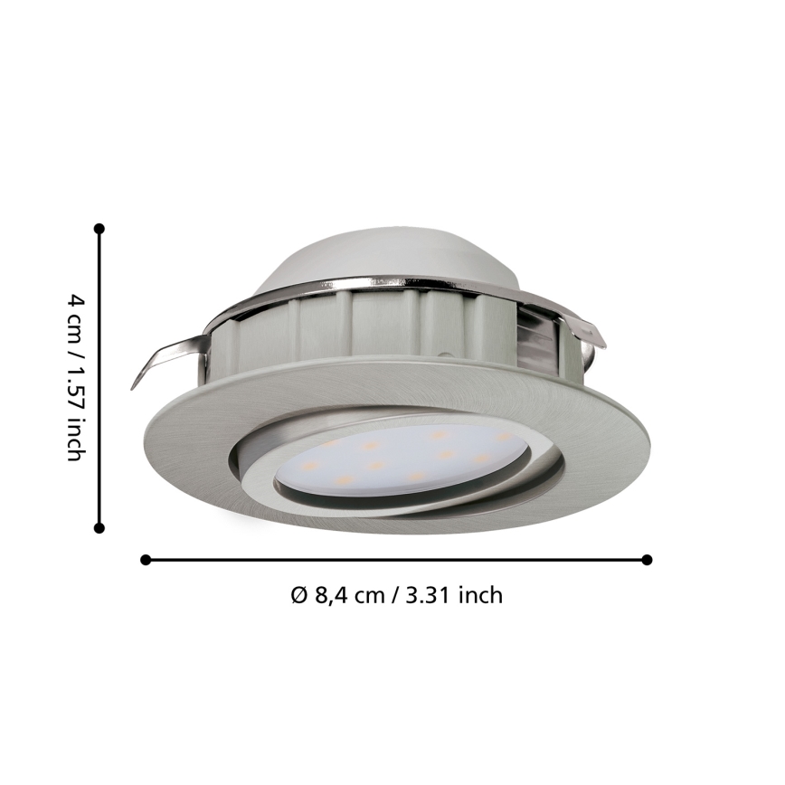 Eglo - SET 3x LED Hängande Takbelysning PINEDA 1xLED/4,9W/230V