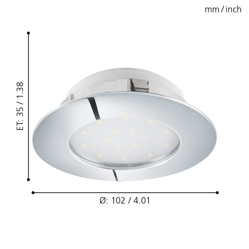 Eglo 95888- LED Hängande Takbelysning PINEDA 1xLED/12W/230V