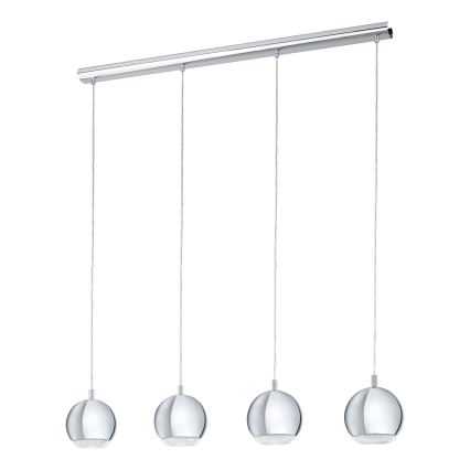 Eglo 95912 - LED Ljuskrona CONESSA 4xGU10-LED/4W/230V