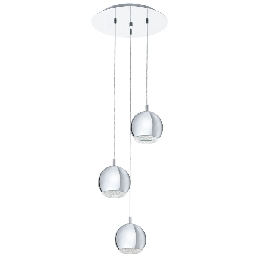 Eglo 95913 - LED Ljuskrona CONESSA 3xGU10-LED/4W/230V