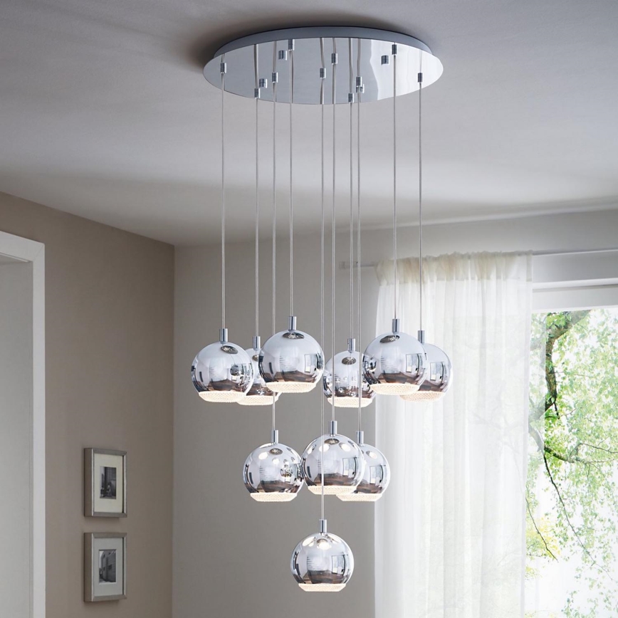 Eglo 95914 - LED Ljuskrona CONESSA 10xGU10-LED/4W/230V