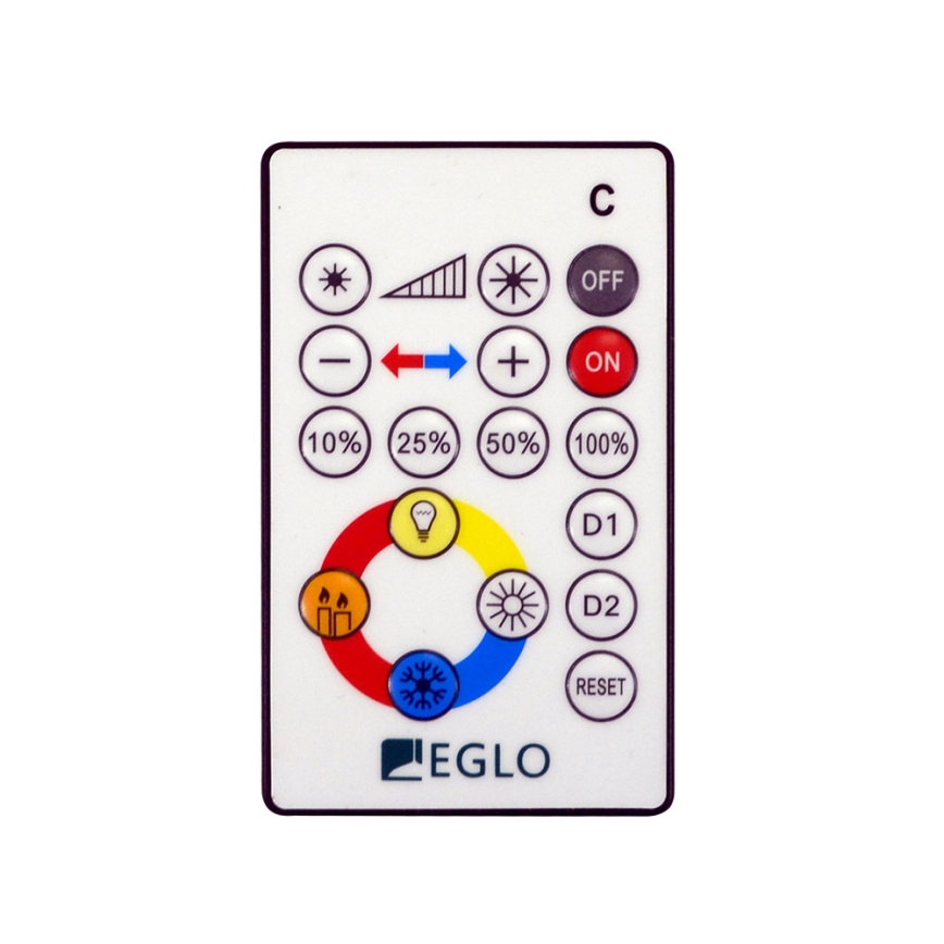 Eglo 95971 - LED Takbelysning VOLTAGO 2 LED/14W/230V