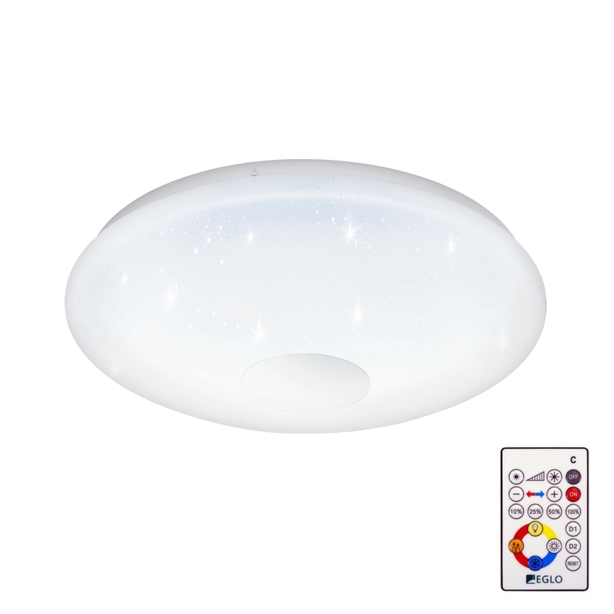 Eglo - LED dimbar taklampa LED/20W/230V + fjärrkontroll