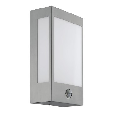 Eglo 95989 - LED utomhus Väggbelysning med sensor RALORA 1 LED/12W