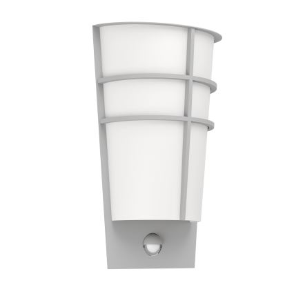 Eglo 96017 - Utomhus LED Väggbelysning med sensor BREGANZO 1 2xLED/2,5W