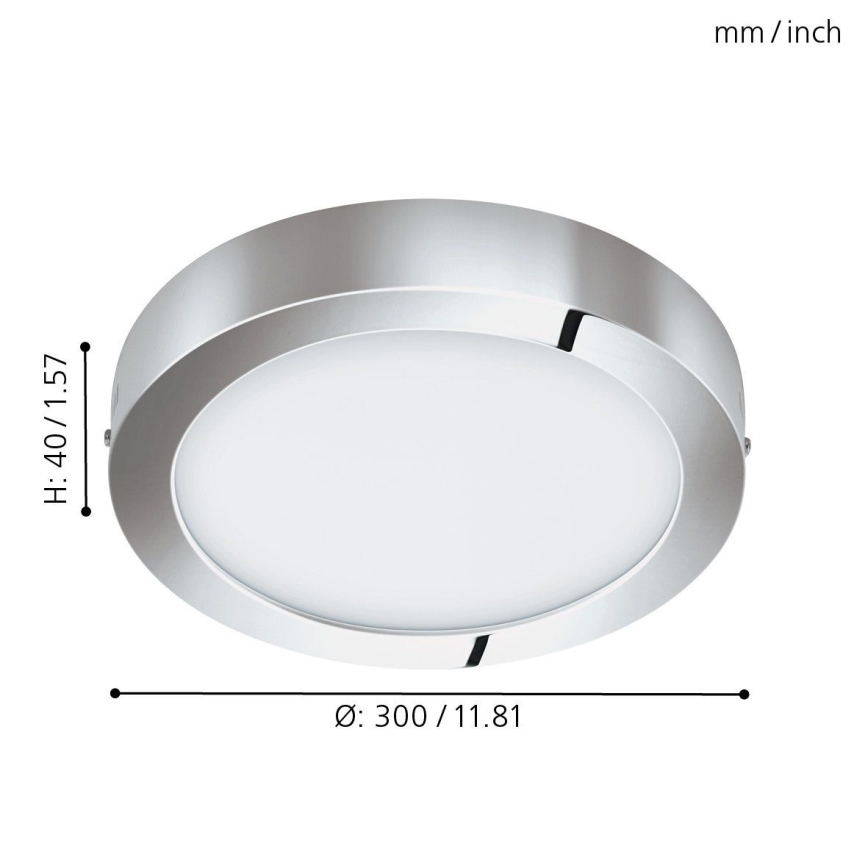 Eglo 96058 - LED Badrumsbelysning FUEVA 1 LED/22W/230V