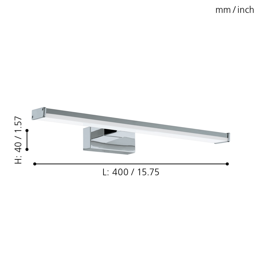Eglo - LED badrumslampa LED/7.4W/230V 4000K 40 cm IP44