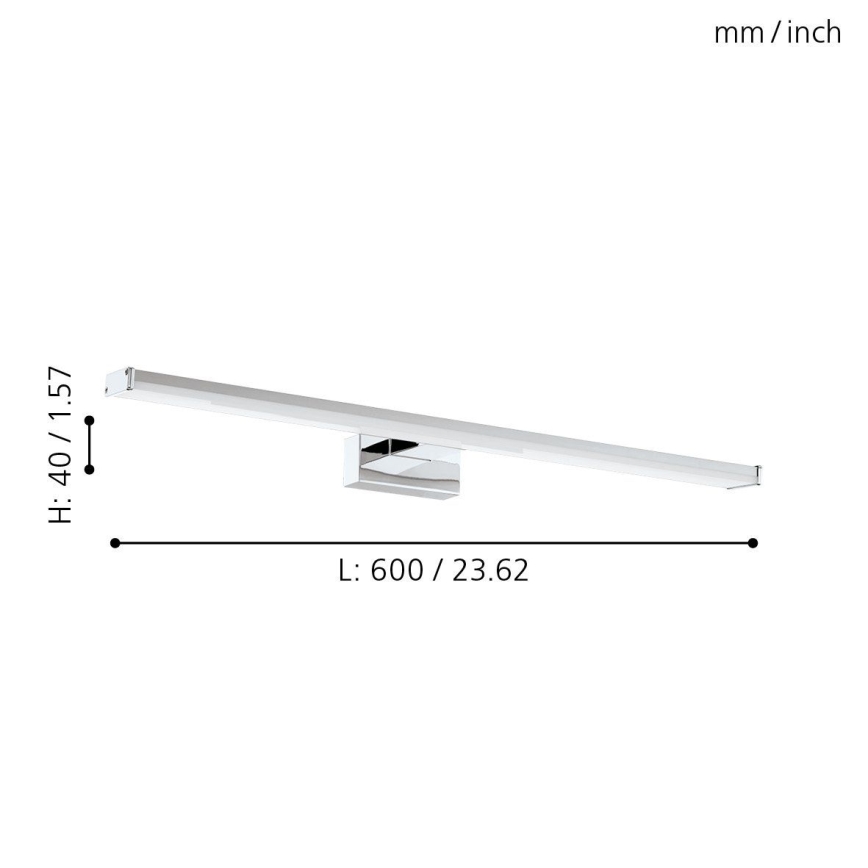 Eglo - LED badrumslampa LED/11W/230V 4000K 60 cm IP44