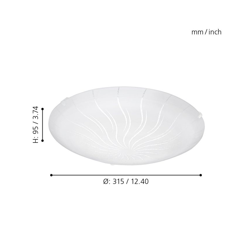 Eglo 96111 - LED Takbelysning MARGITTA 1 LED/11W/230V