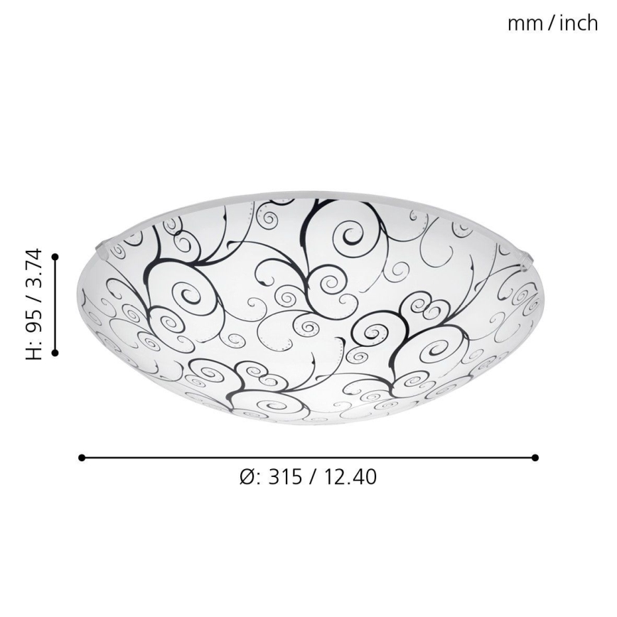 Eglo 96117 - LED Takbelysning MARGITTA 1 LED/11W/230V