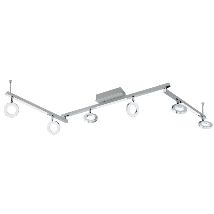 Eglo 96183 - Spotlight BilDILLIO 1 6xLED/3.2W + 3xLED/3.3/230V