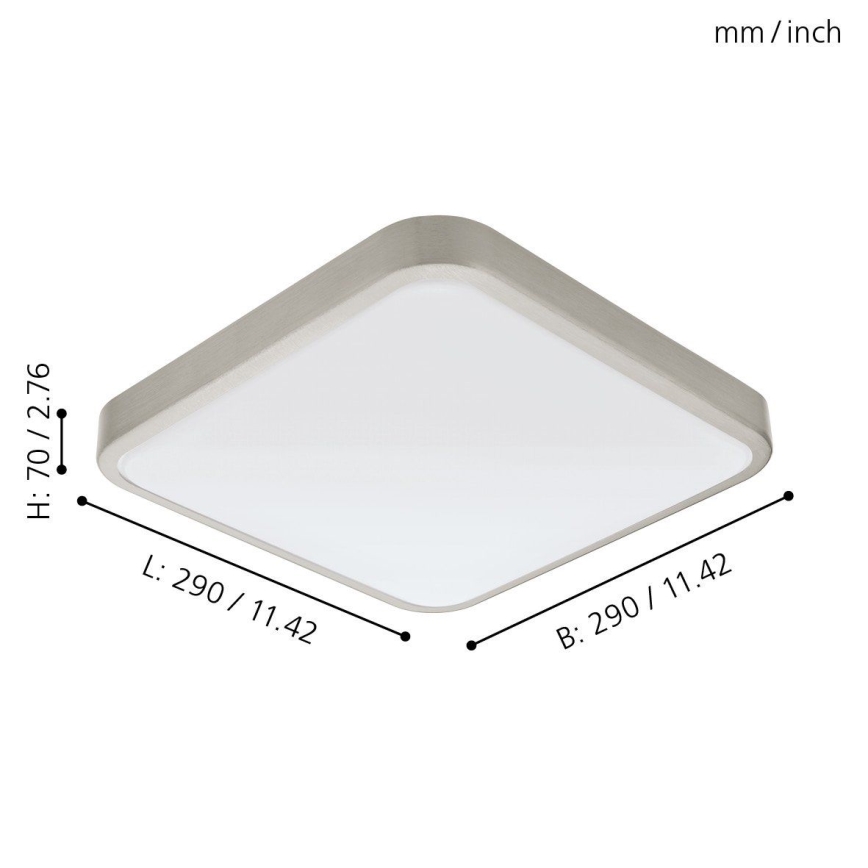 Eglo 96231 - LED Badrumsbelysning MANILVA LED/16W/230V