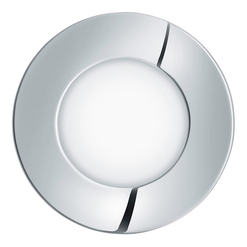 Eglo 96242 - LED-infälld badrumsarmatur FUEVA 1 1xLED/2,7W/230V IP44 Ø 8,5 cm