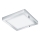 Eglo 96247 - LED-badrumsarmatur FUEVA 1 LED/22W/230V IP44 30x30 cm