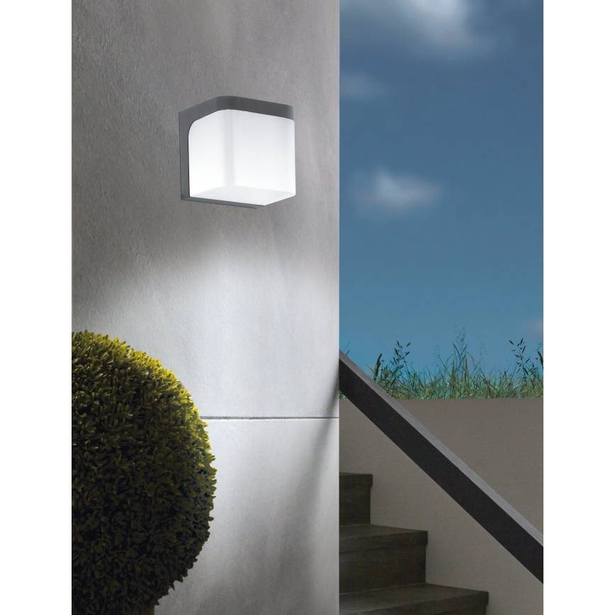 Eglo - LED vägglampa för utomhusbruk LED/4,9W/230V IP44