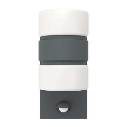 Eglo 96277 - Utomhus LED Väggbelysning med sensor ATOLLARI 2xLED/6W