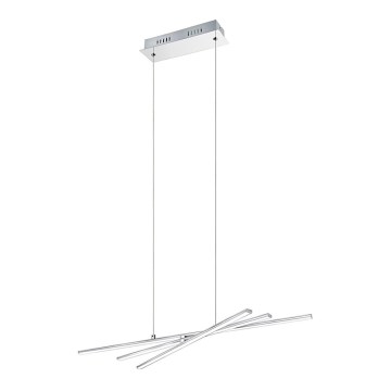 Eglo 96318 - LED Ljuskrona med snöre PARRI LED/6W+LED/7W