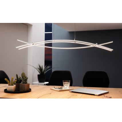Eglo 96331 - LED Ljuskrona med snöre NEVADO 3xLED/9W/230V