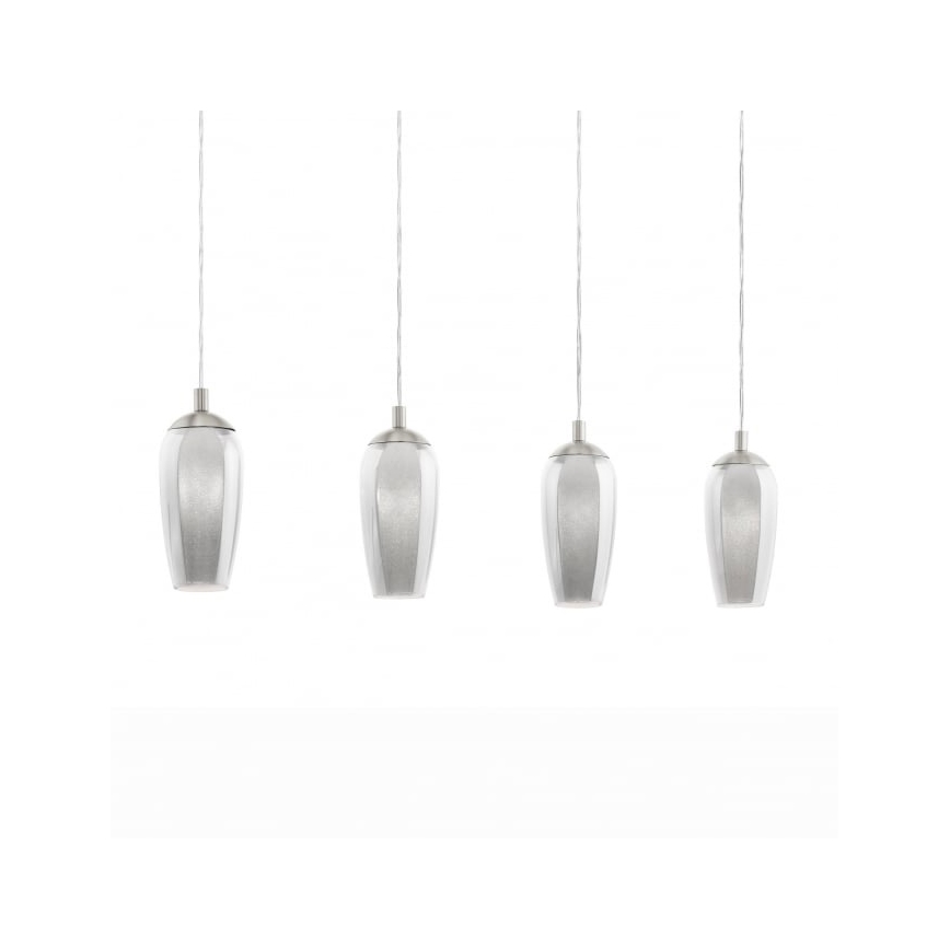 Eglo 96344 - LED Ljuskrona med snöre FARSALA 4xG9/2.5W/230V