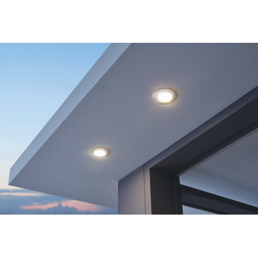 Eglo - LED infälld lampa för utomhusbruk LED/4,9W IP44