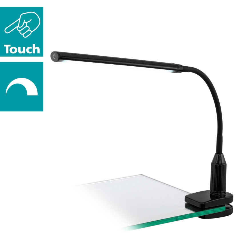 Eglo 96437 - Dimbar LED-lampa med klämma LAROA LED/4,5W/230V