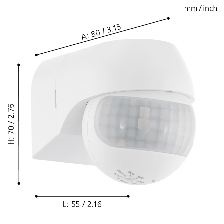 Eglo 96452 - Utomhusensor DETECT ME 1