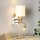Eglo 96477 - LED Väggbelysning PASTERI 1xE27/40W+LED/3.8W vit