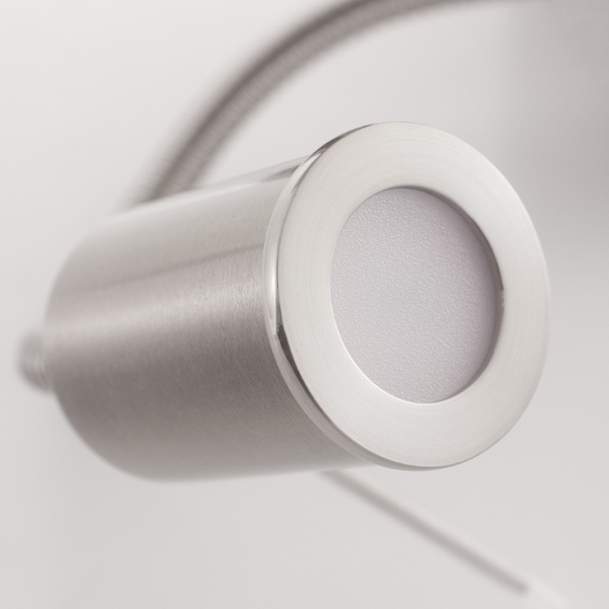 Eglo 96477 - LED Väggbelysning PASTERI 1xE27/40W+LED/3.8W vit