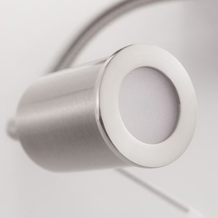 Eglo - LED Flexibel belysning 1xE27/40W+LED/3,8W taupe