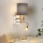 Eglo 96481 - LED Väggbelysning PASTERI 1xE27/40W+LED/3.8W grå