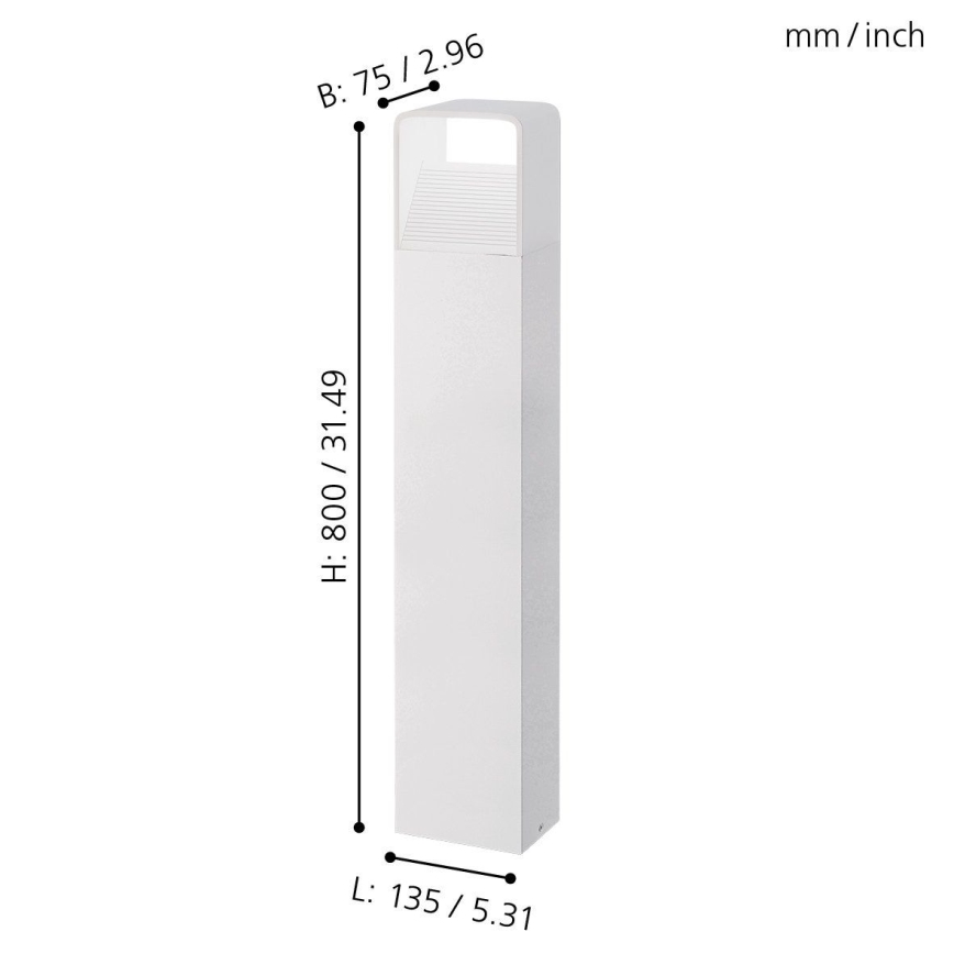 Eglo 96499 - LED Utomhuslampa DONINNI 1xLED/5W/230V IP44