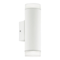 Eglo 96504 - LED utomhus Väggbelysning RIGA 2xGU10/5W