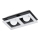 Eglo 96532 - LED Dimbar Takbelysning BELLAMONTE 1 2xLED/3.3W/230V