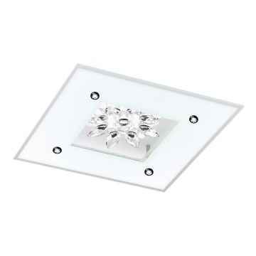 Eglo 96536 - LED Ljusreglerad tak kristall belysning BENALUA 1 1xLED/18W/230V