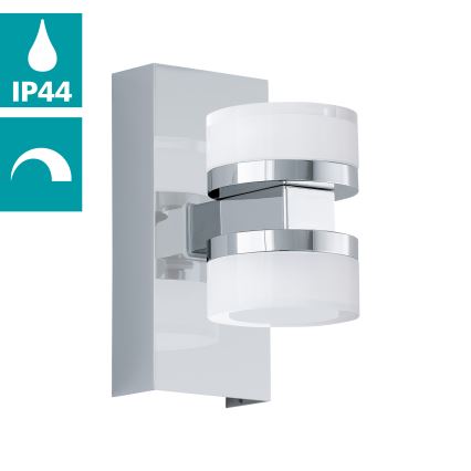 Eglo - LED Ljusreglerad Vägglampa för badrum 2xLED/7,2W/ IP44