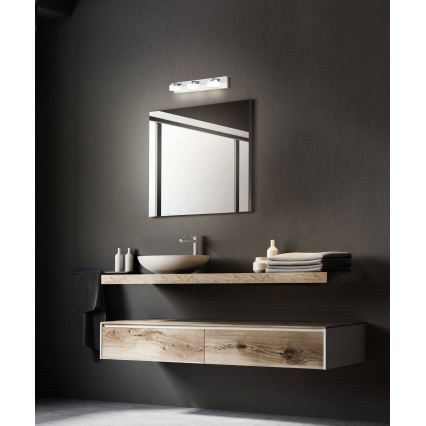 Eglo - LED Ljusreglerad Vägglampa för badrum 3xLED/7,2W/ IP44