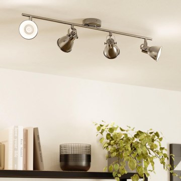 Eglo 96555 - LED spotlight SERAS 4xGU10/3.3W/230V
