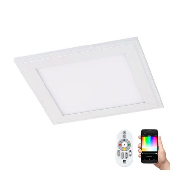 Eglo 96662 - LED Dimbar belysning SALOBRENA-C LED/16W + Fjärrkontroll