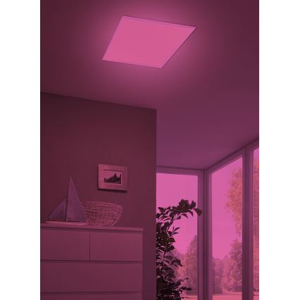 Eglo - LED RGBW Ljusreglerad belysning SALOBRENA-C LED/30,5W/230V + fjärrkontroll