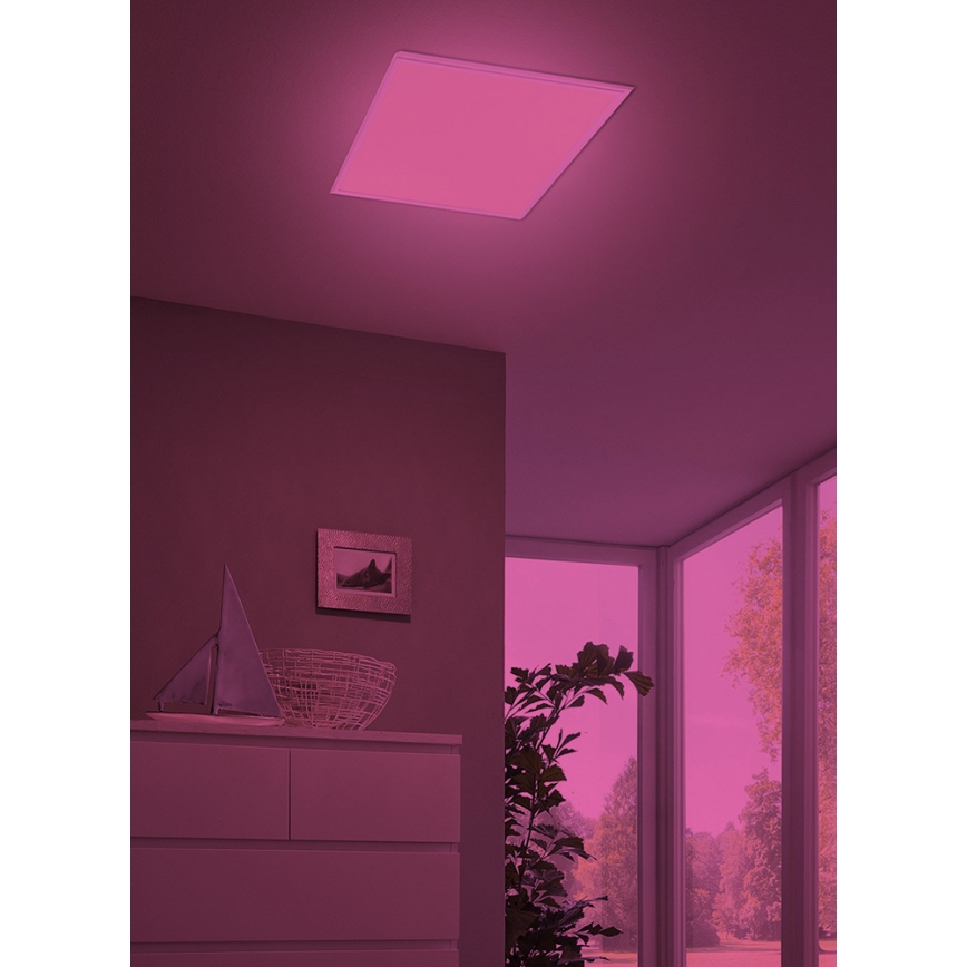 Eglo - LED RGBW Ljusreglerad belysning SALOBRENA-C LED/30,5W/230V + fjärrkontroll