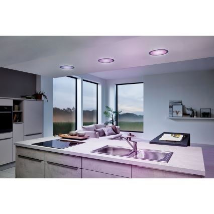 Eglo - LED RGB dimbar infälld taklampa FUEVA-C LED/15,6W/230V