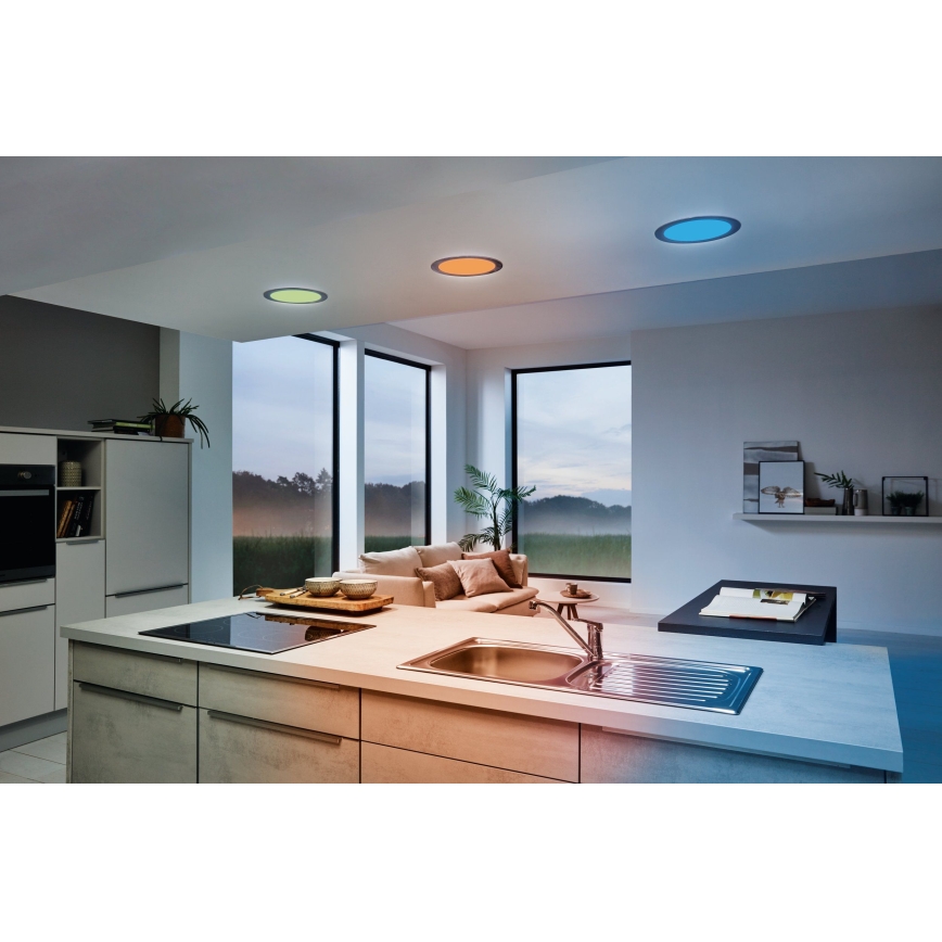 Eglo 96676 - LED RGB Dimbar infälld belysning FUEVA-C LED/15,6W/230V