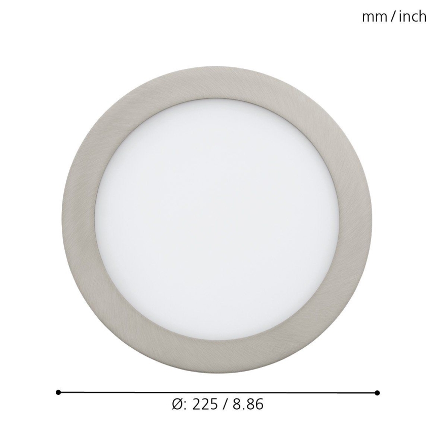 Eglo 96676 - LED RGB Dimbar infälld belysning FUEVA-C LED/15,6W/230V