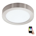 Eglo 96677 - LED RGB Dimbar Takbelysning FUEVA-C LED/15,6W/230V