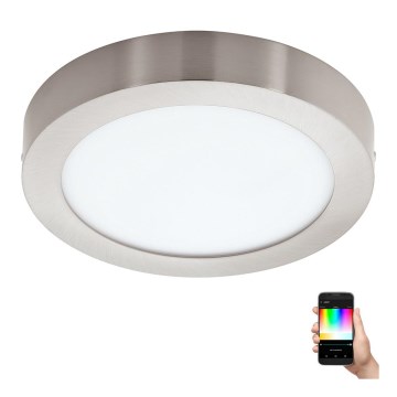 Eglo 96677 - LED RGB Dimbar Takbelysning FUEVA-C LED/15,6W/230V