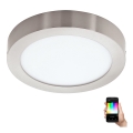 Eglo 96678 - LED RGB Dimbar Takbelysning FUEVA-C LED/21W/230V
