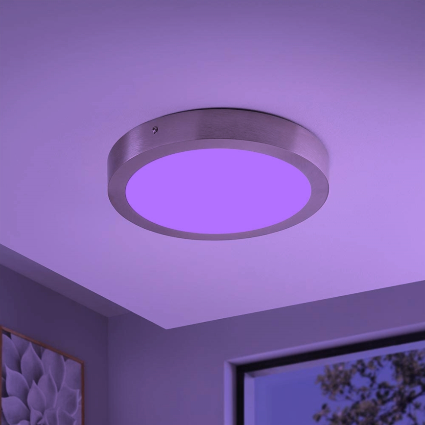 Eglo 96678 - LED RGB Dimbar Takbelysning FUEVA-C LED/21W/230V