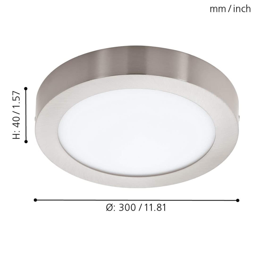 Eglo 96678 - LED RGB Dimbar Takbelysning FUEVA-C LED/21W/230V